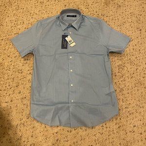 NAVTECH by Nautica short sleeve button down shirt. NWT still attached.